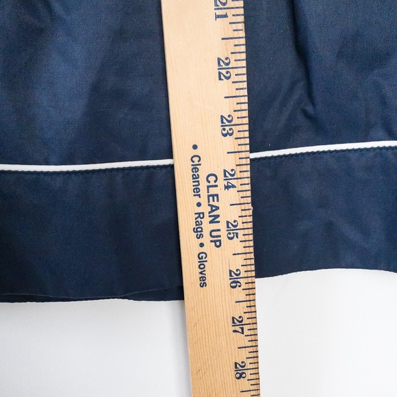 NEW Nautica Jacket Girls‎ 8 Navy Blue Double Breasted Peacoat Hooded Lined - Picture 7 of 7